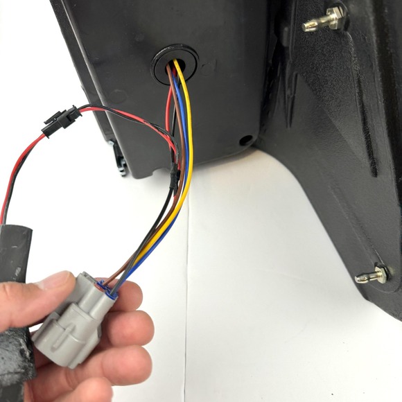 Pair Smoked LED Tail Lights Black Housing 4-Pin Plug Left Right Aftermarket - Picture 8 of 9